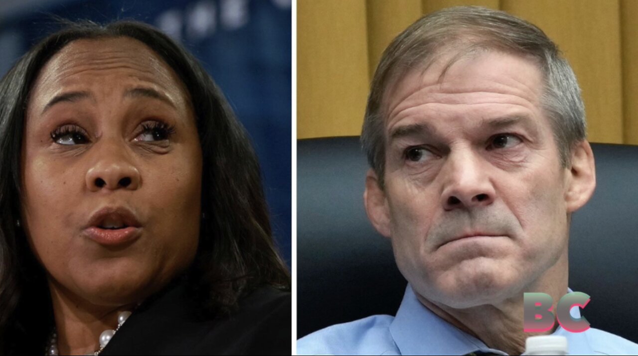 Fulton County DA rebuffs Jim Jordan’s request for information on her investigation of Trump