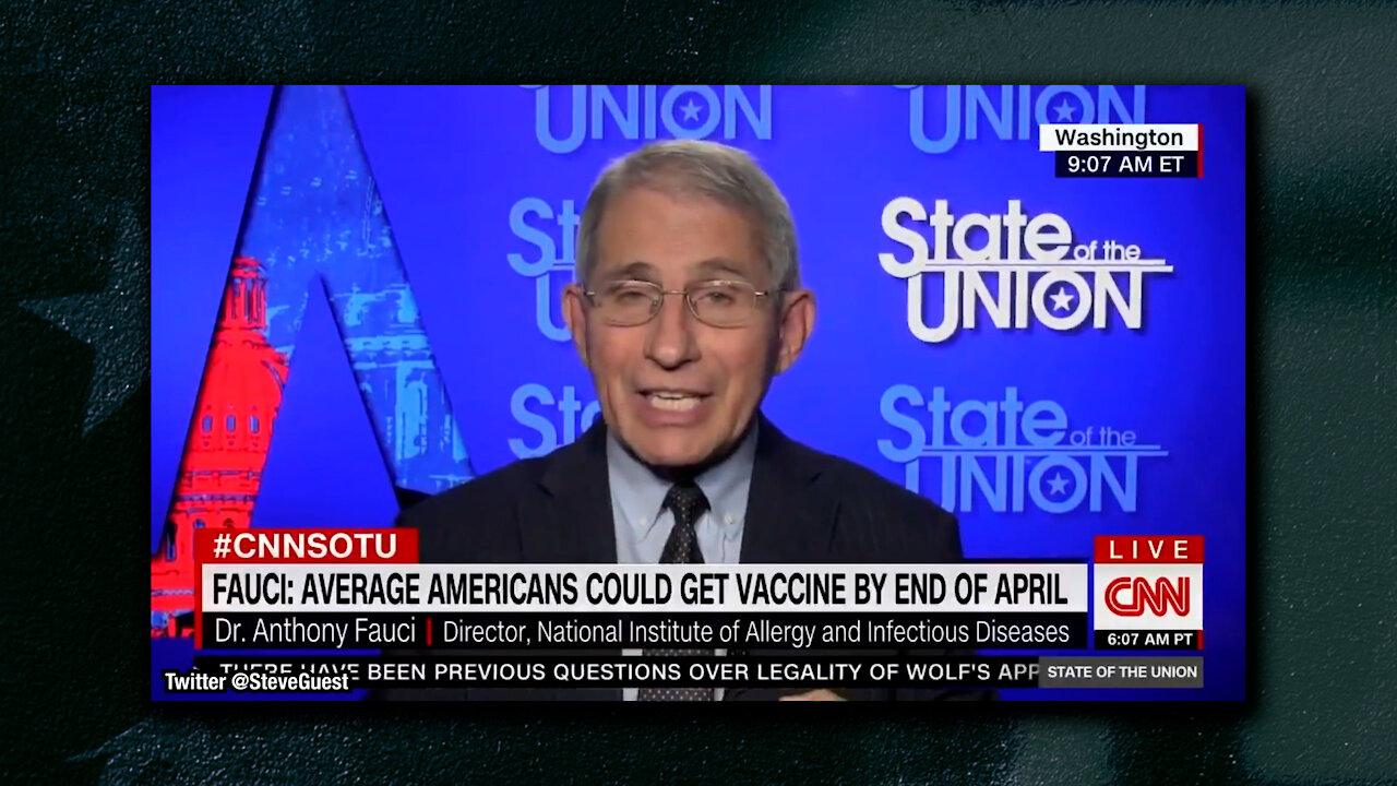 Dr. Fauci and CNN's Jake Tapper Say Christmas Is In Jeopardy Because of Pandemic