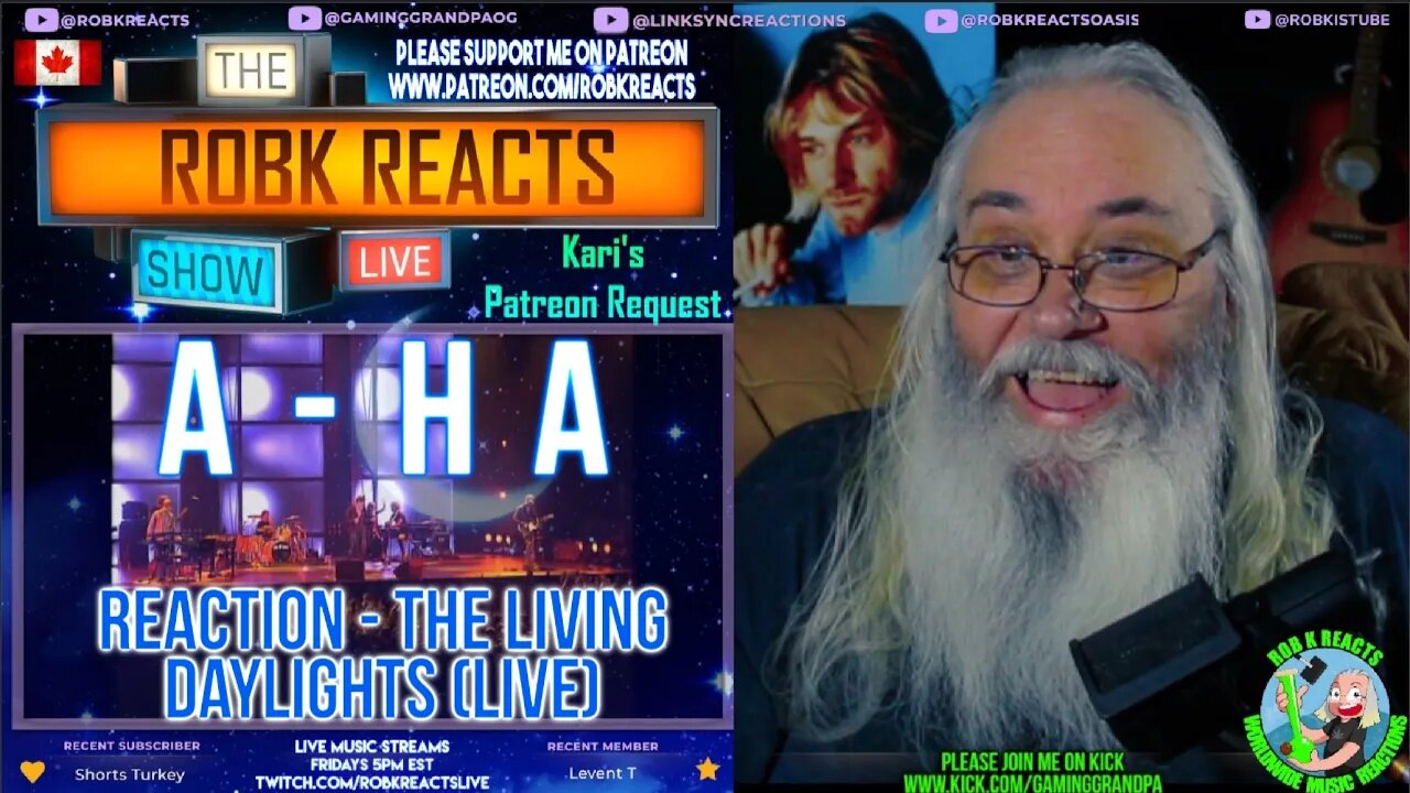 A-ha Reaction - The Living Daylights (Live) - First Time Hearing - Requested