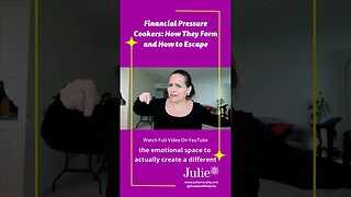 Financial Pressure Cookers: Create Space