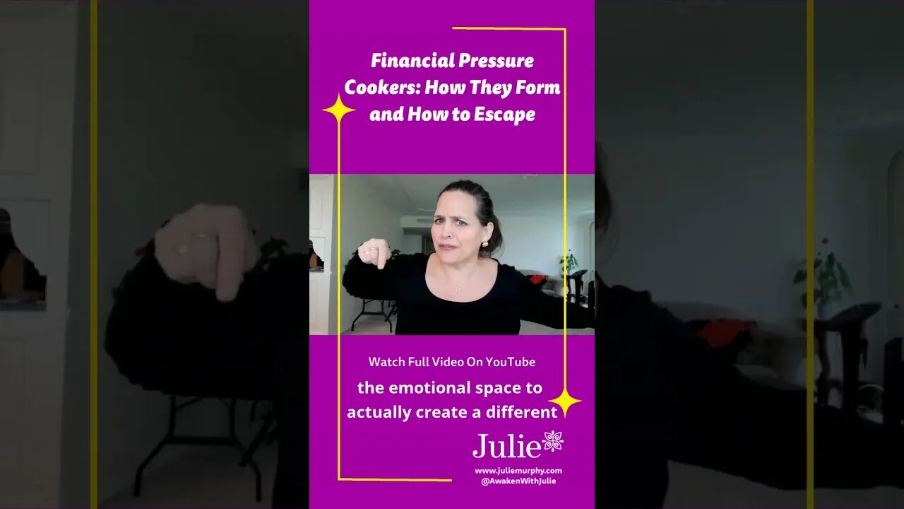 Financial Pressure Cookers: Create Space