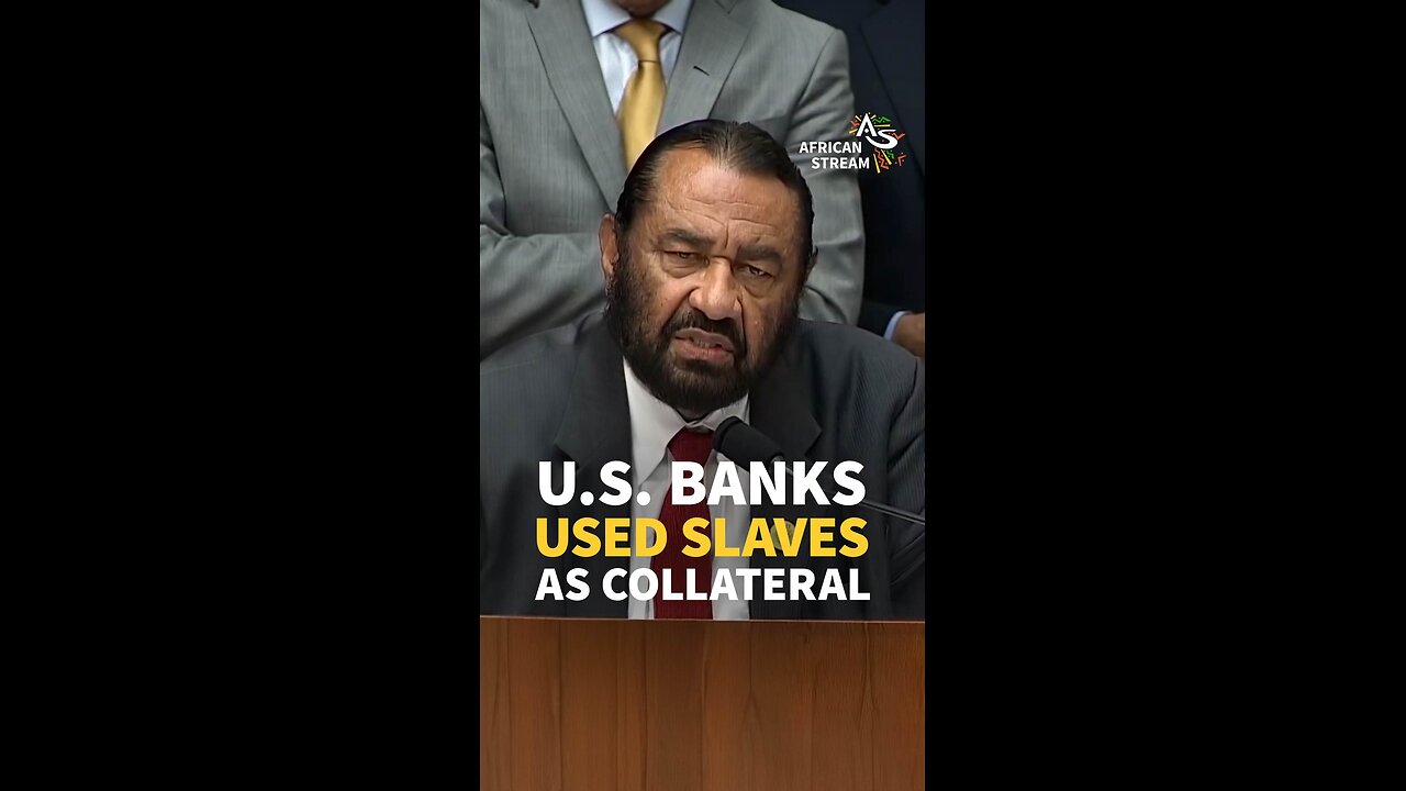 U.S. BANKS USED SLAVES AS COLLATERAL