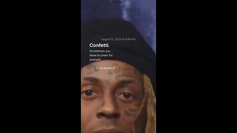 Confetti - Chris Raleford #chrisralefordmusic #chrisraleford #chrisraleford_ #grateful #selfcare