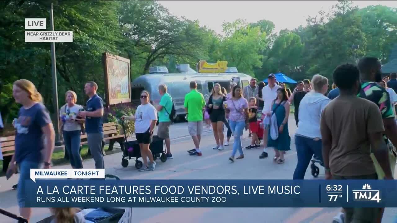 A La Carte underway at Milwaukee County Zoo