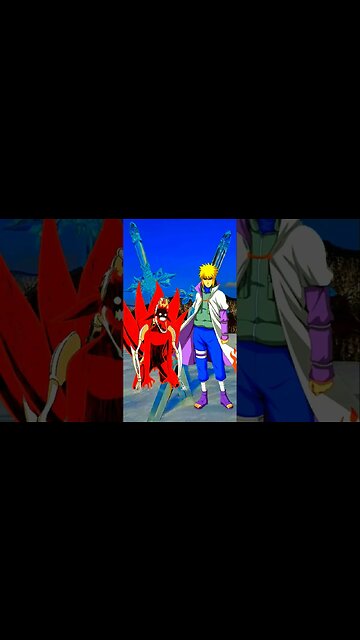 Kurama Melawan Minato.#shorts