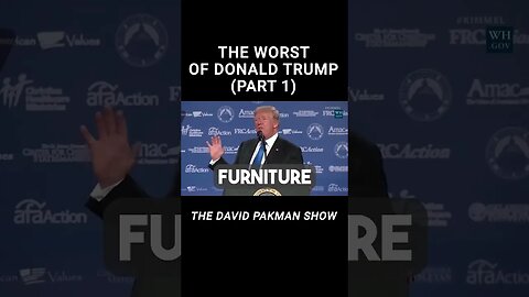 The Absolute Worst of Donald Trump (Part 1) #shorts