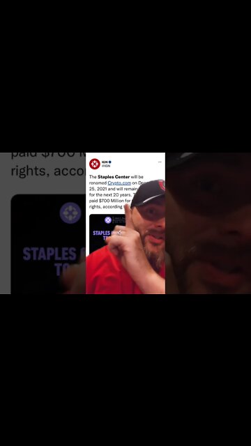 Crypto.com buys the Staples Center naming rights for 200 Million Dollars #cryptonews #crypto #shorts