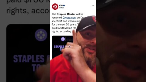 Crypto.com buys the Staples Center naming rights for 200 Million Dollars #cryptonews #crypto #shorts