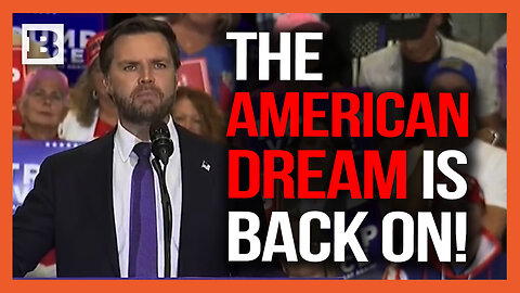 JD Vance: Don't Give Up, the American Dream Will Become Affordable Again