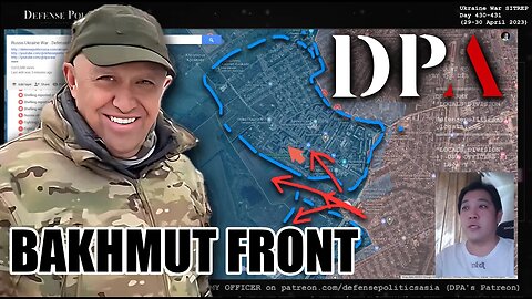 [ BAKHMUT ] WAGNER CUTTING UKRAINE FORCES IN TWO - northern face of "citadel" now closed as well