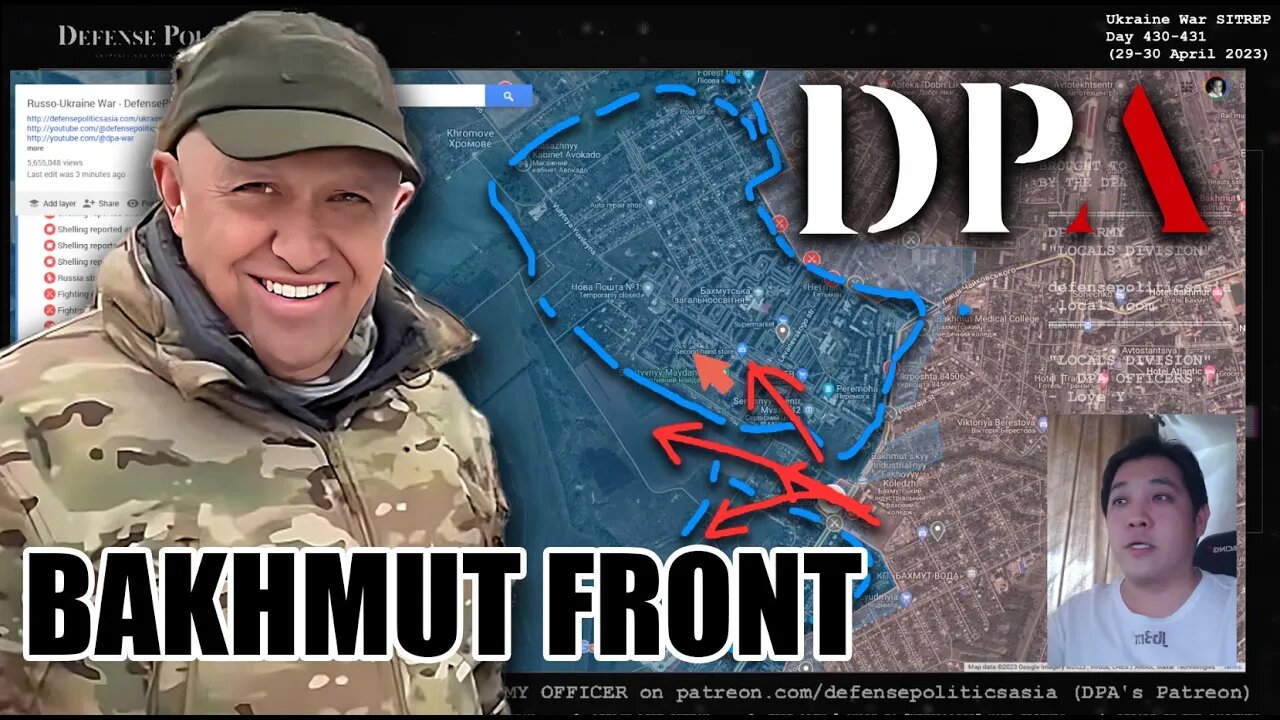 [ BAKHMUT ] WAGNER CUTTING UKRAINE FORCES IN TWO - northern face of "citadel" now closed as well