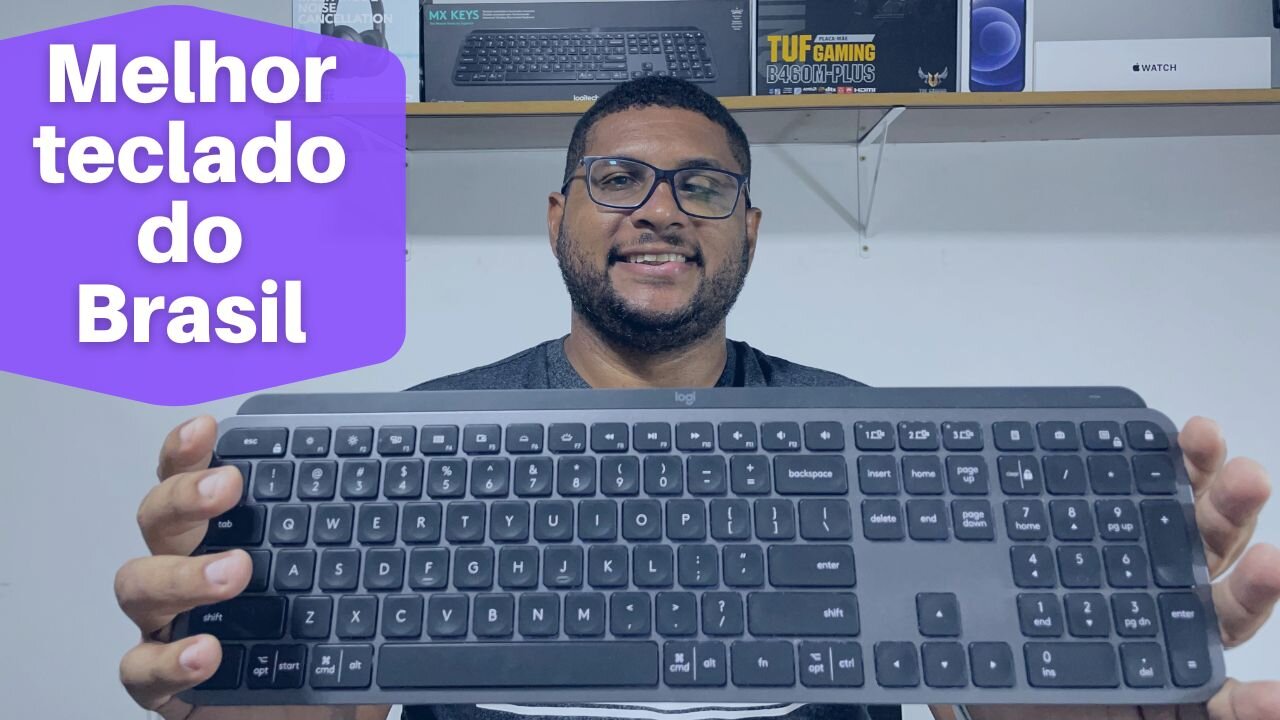 Melhor teclado do Brasil para MacOS e Windows, Logitech MX Keys