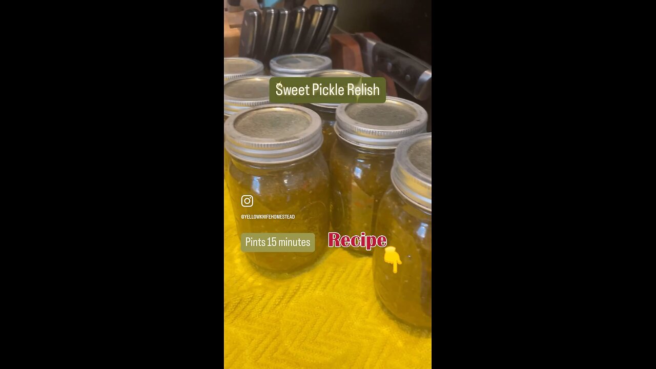 Sweet Pickle Relish