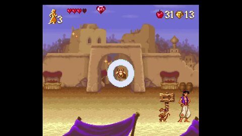 Os 100 melhores jogos de SNES de todos os tempos. #60 - Aladdin.