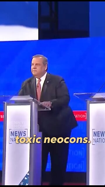 Vivek Ramaswamy SLAMS Chris Christie - “Lipstick on Dick Cheney is still a fascist Neocon” 💄