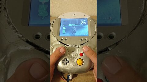 My old GameCube Portable I made. 2012. resurrected.