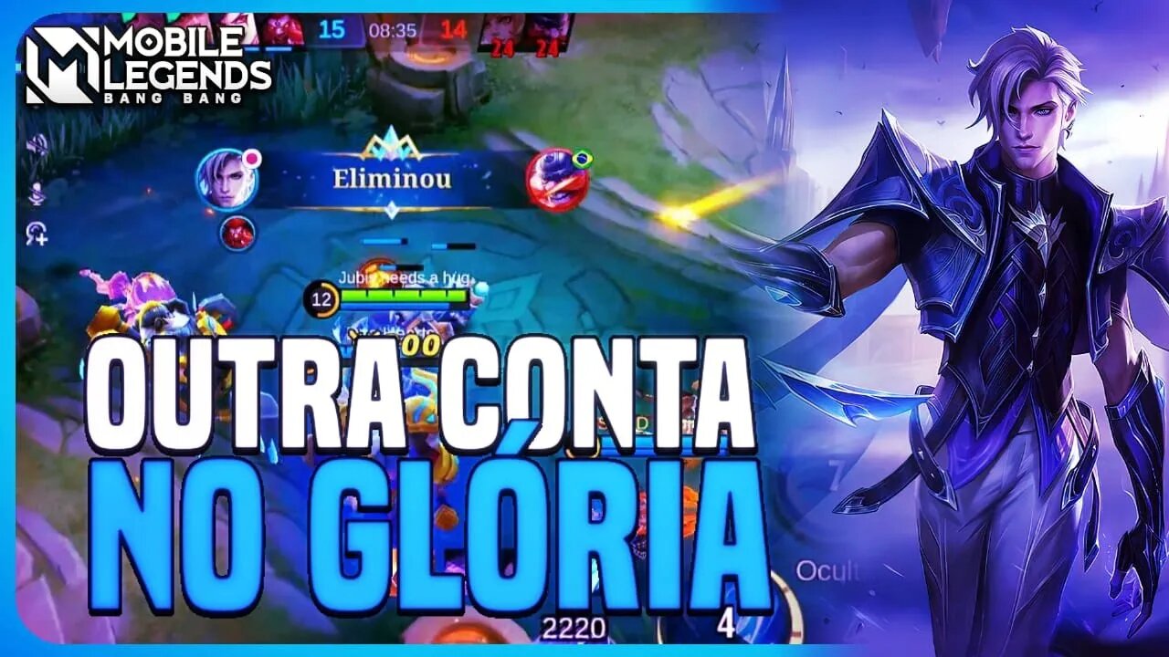 COLOQUEI MAIS UMA CONTA NO GLÓRIA NA SEASON 28 | AAMON | MLBB