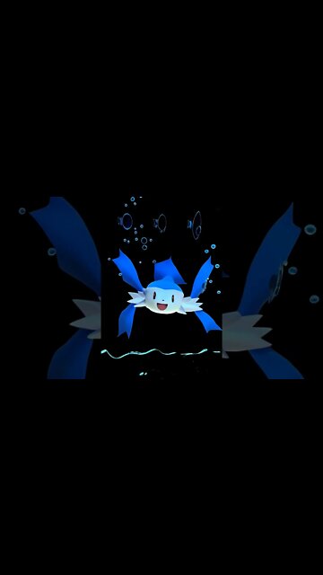 Turning a scribble into a Water Pokemon