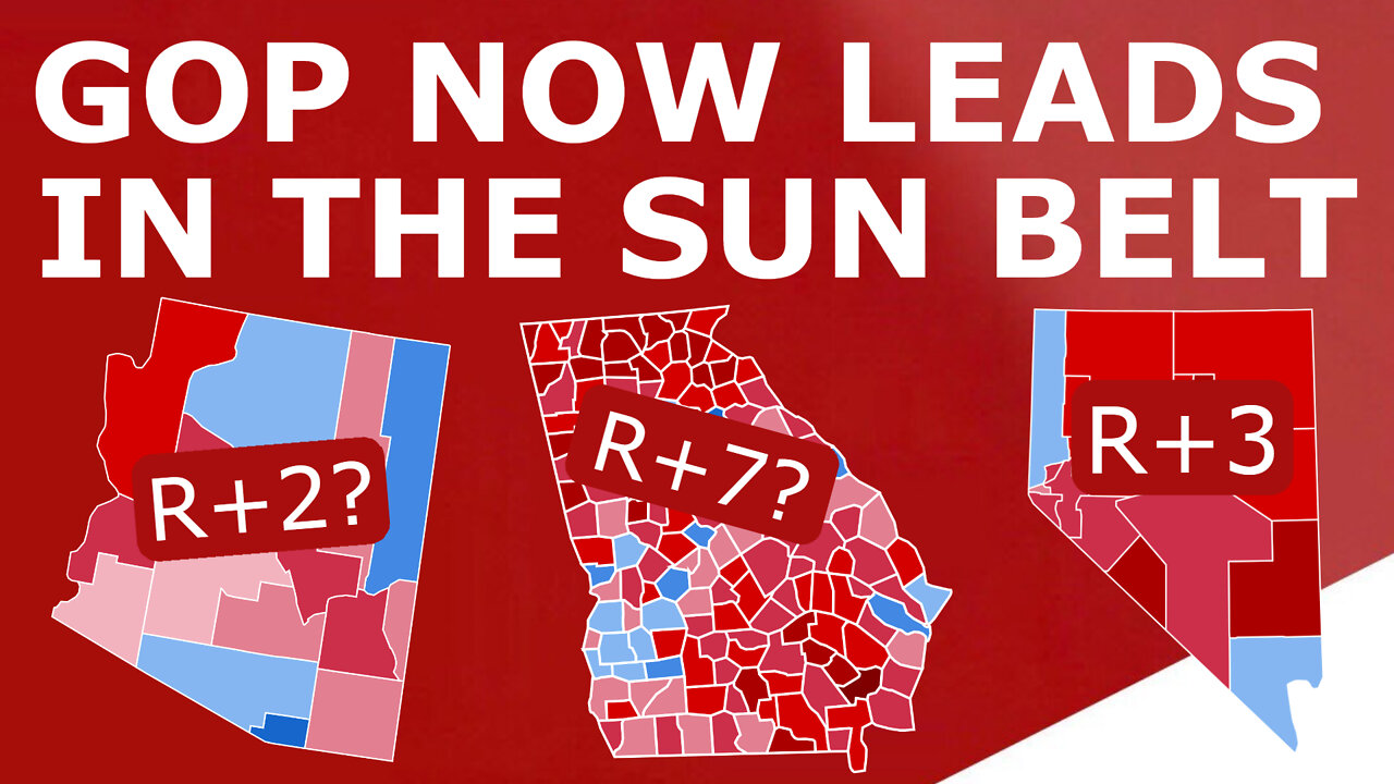 SUN BELT TAKEOVER! - Republicans Now LEAD in KEY 2022 Sun Belt Races