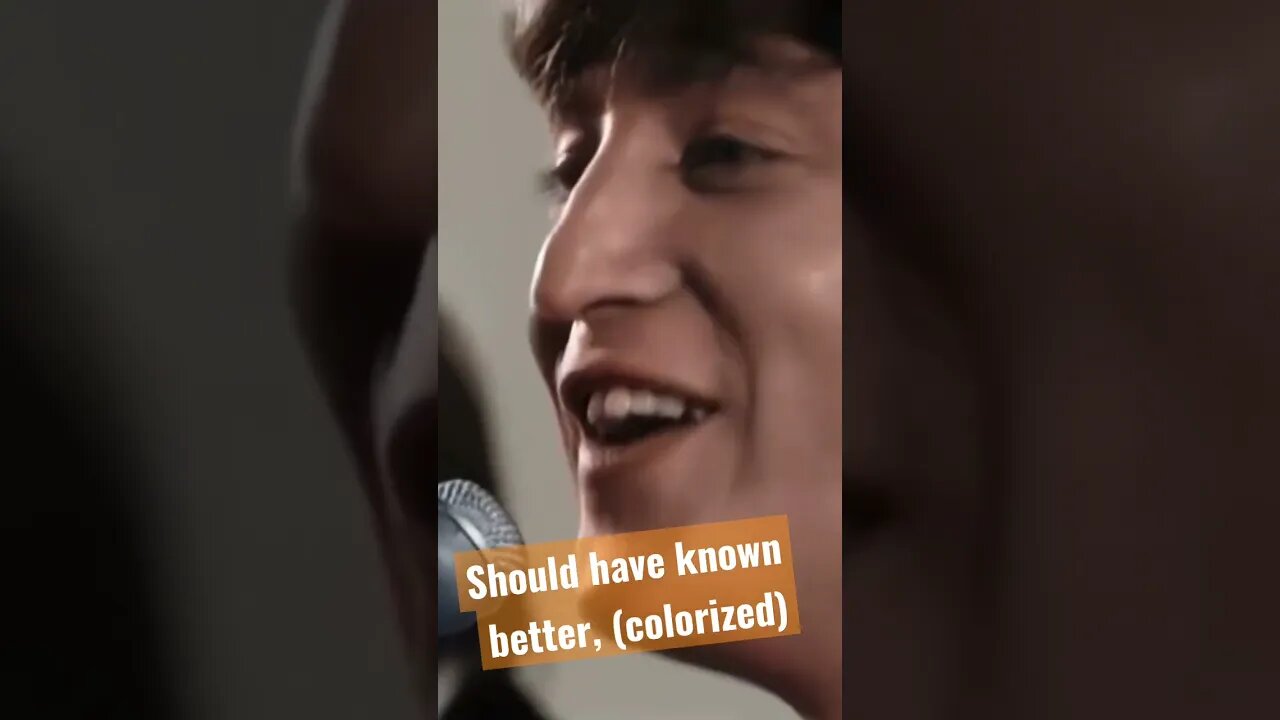 The Beatles - I Should Have Known Better (colorized)