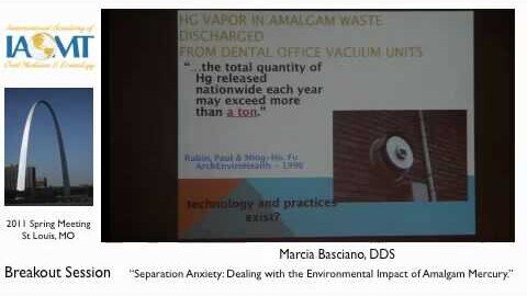 Dr. Marcia Basciano discusses the environmental impact of mercury amalgam IAOMT St. Louis 2011