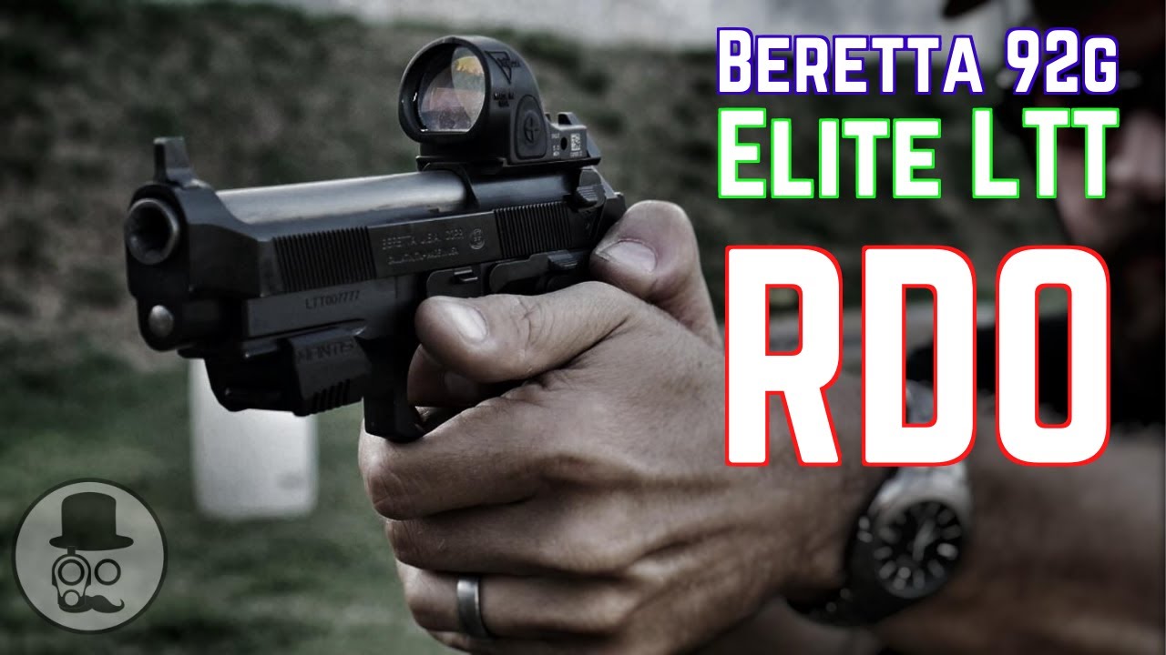 Beretta 92G Elite LTT RDO Review - Ernest Langdon figured it out! Red dot Berettas are a thing!