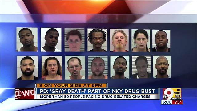 PD: Heroin-laced drug, Gray Death, part of NKY drug bust