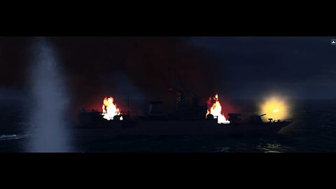 Artillery finish with Arleigh Burke - Dot Mod for Cold Waters