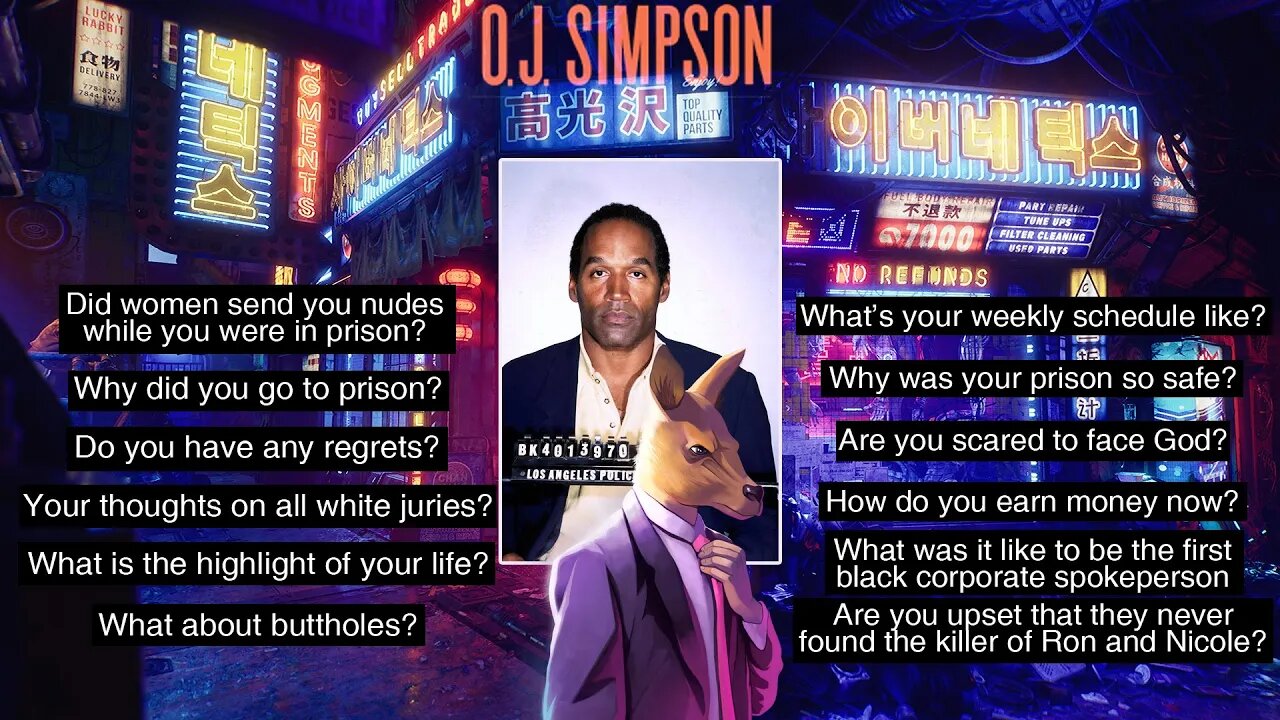 OJ Simpson goes on a podcast and answers questions