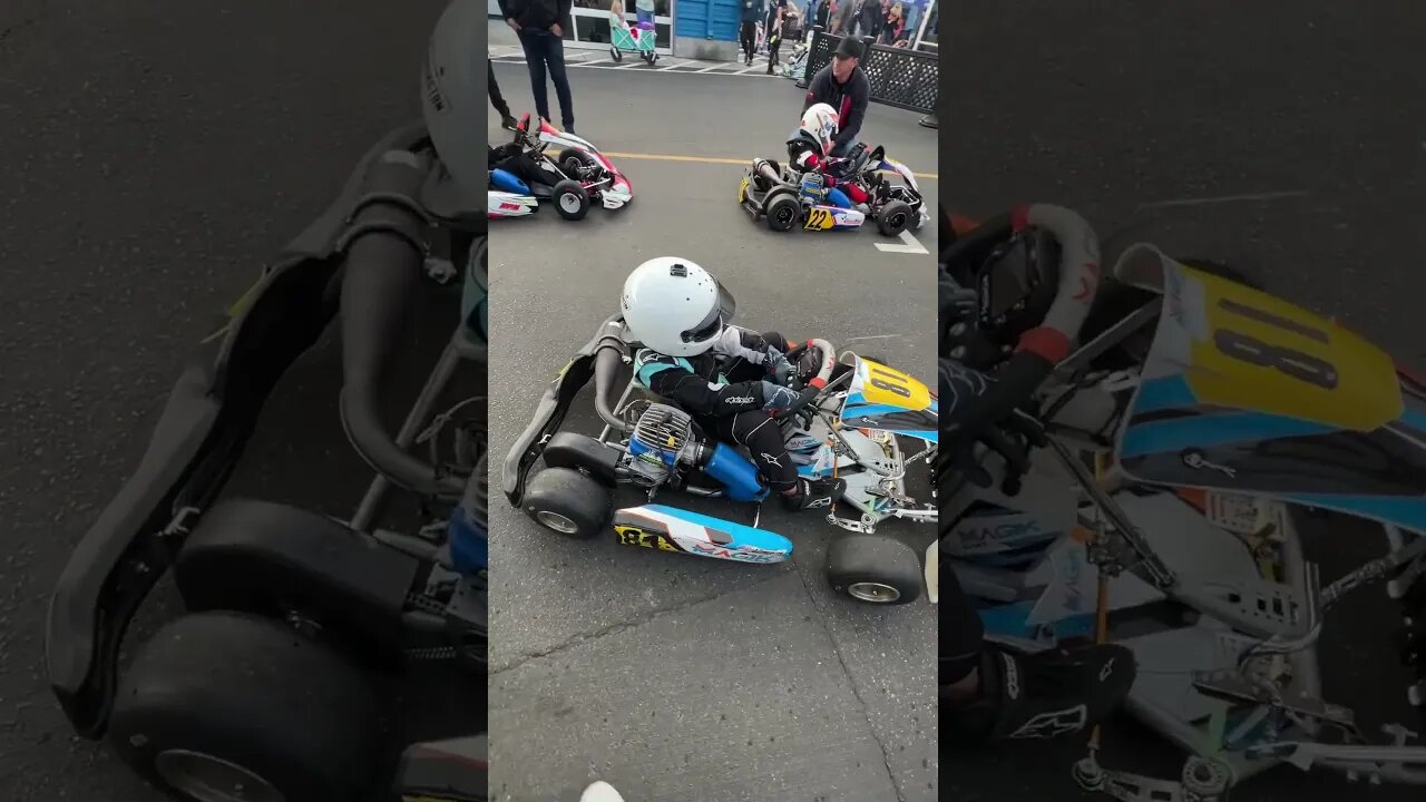Patience before speed. #racing #gokart
