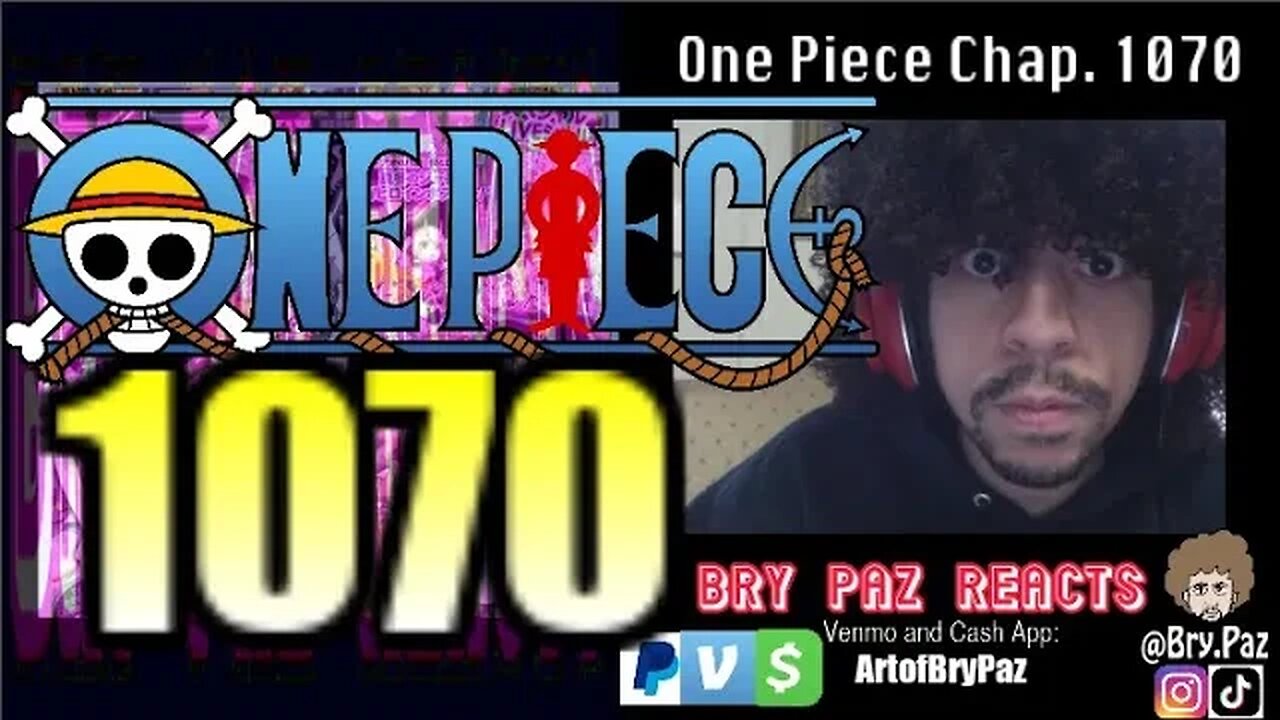 One Piece Chapter 1070 LIVE REACTION