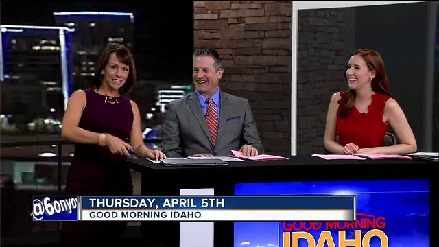 Rachel runs to the desk