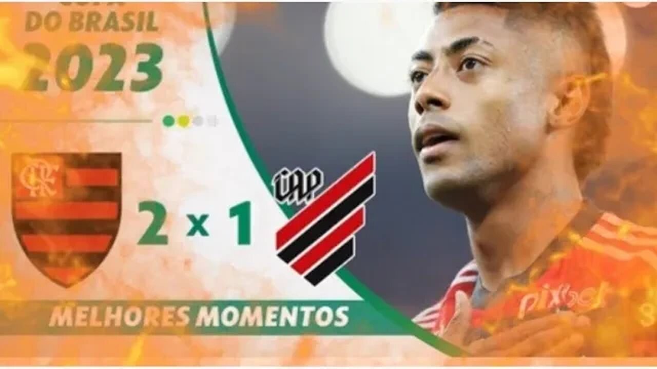 FLAMENGO 2 X 1 ATLÉTICO PARANAENSE - VIRADA HERÓICA DO MENGÃ0 PELA C0PA DO BRAS1L