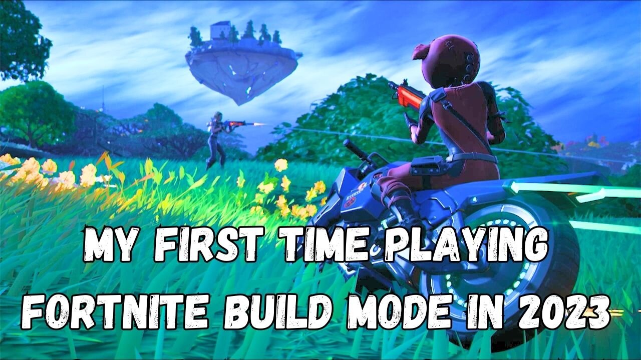 I played Fortnite build mode for the first time EVER!!!
