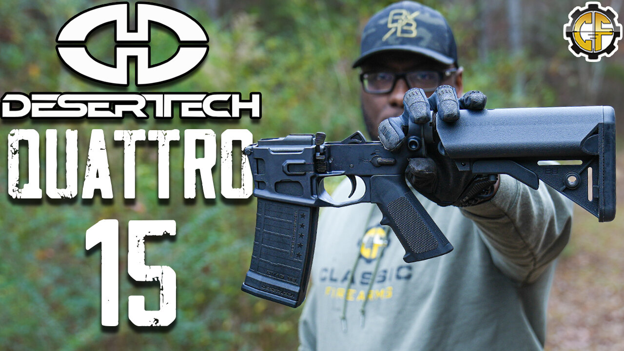 The New Desert Tech Quattro-15 (It Takes 53rd Mags?!)