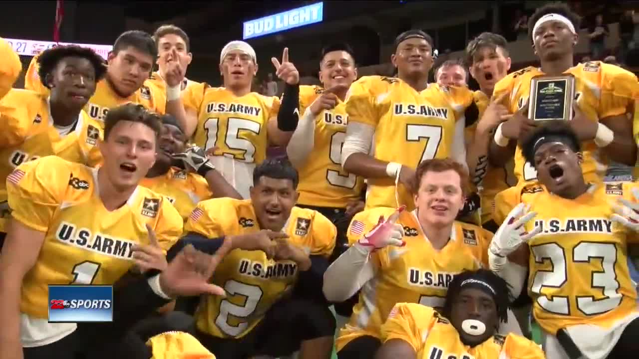 Gold Squad wins 2019 U.S. Army All-Star Bowl