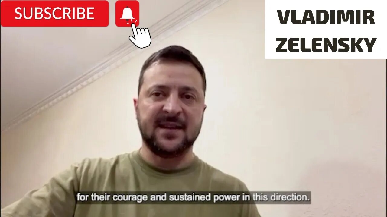 Vladimir Zelensky Explanations October 8, 2022 (Subtitle)