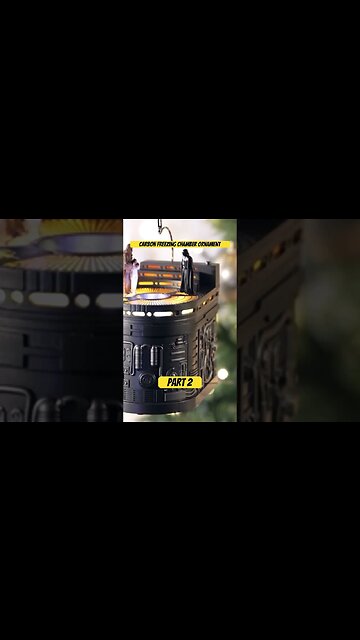 ‼️Wow, Carbon Freezing chamber ornament. Part2 #starwars #shorts #darthvader #hansolo