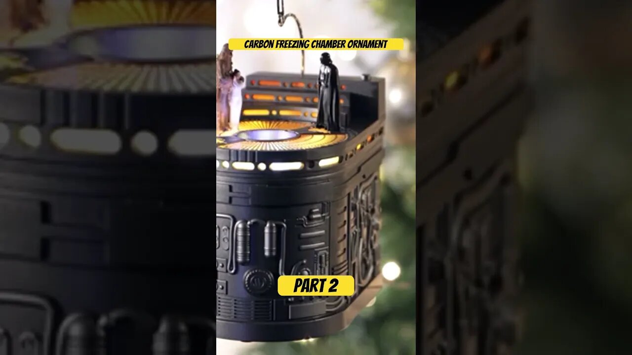 ‼️Wow, Carbon Freezing chamber ornament. Part2 #starwars #shorts #darthvader #hansolo