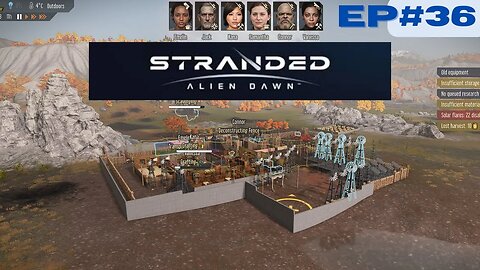 Stranded: Alien Dawn - EP 36 | Freezer Room & New Microphone!