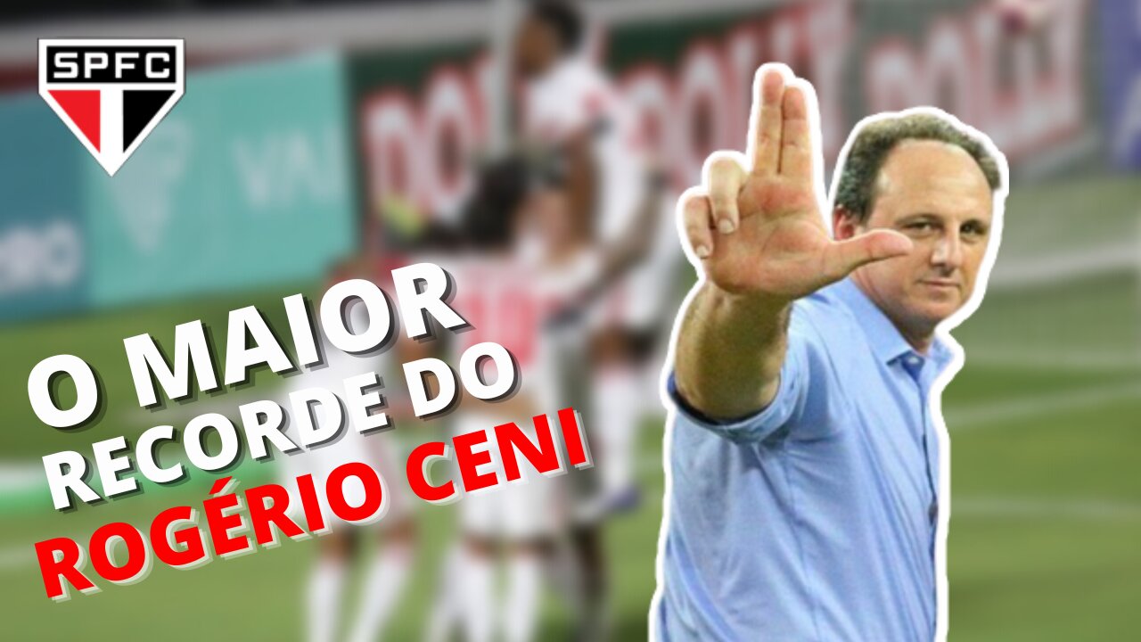 Rogério Ceni está vivendo sua melhor série invicta na carreira como treinador