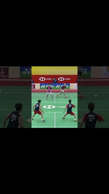 Liang/Wang vs Gideon/Sukamuljo - India Open 2023 #shorts