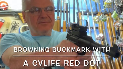 New combo I wanted to show you guys! Cvlife red dot on my Browning Buckmark by Umarex, Excellent!