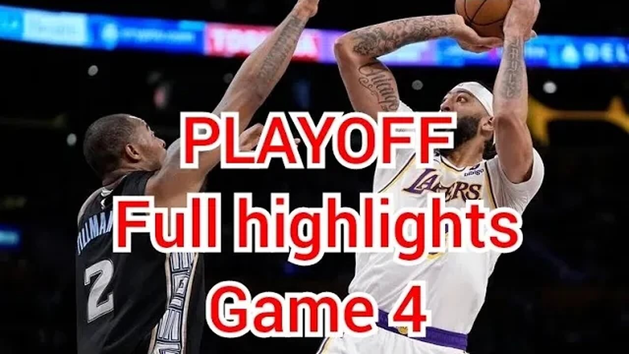 #lakers #memphis #full #highlights #game4 #nba #basketball #league#pass#update #2023