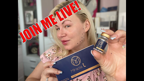 LIVE Tighten Jawline with Miracle L from Acecosm.com Round 3 | Code Jessica10 saves you Money $$$