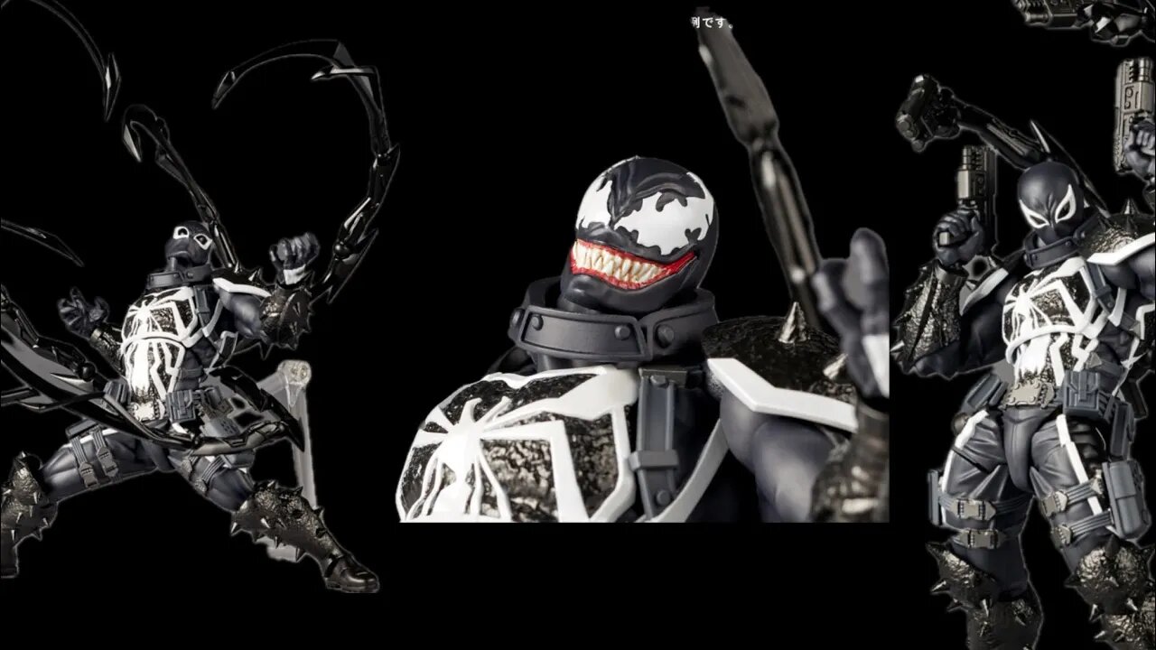 Amazing Yamaguchi - Revoltech (Kaiyodo) Thunderbolts - Agent Venom - NEW PICS,PRICE & RELEASE DATE