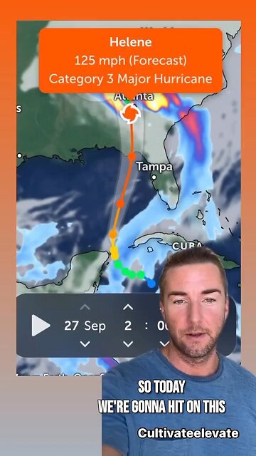 Hurricane Helene- Weather Modification?