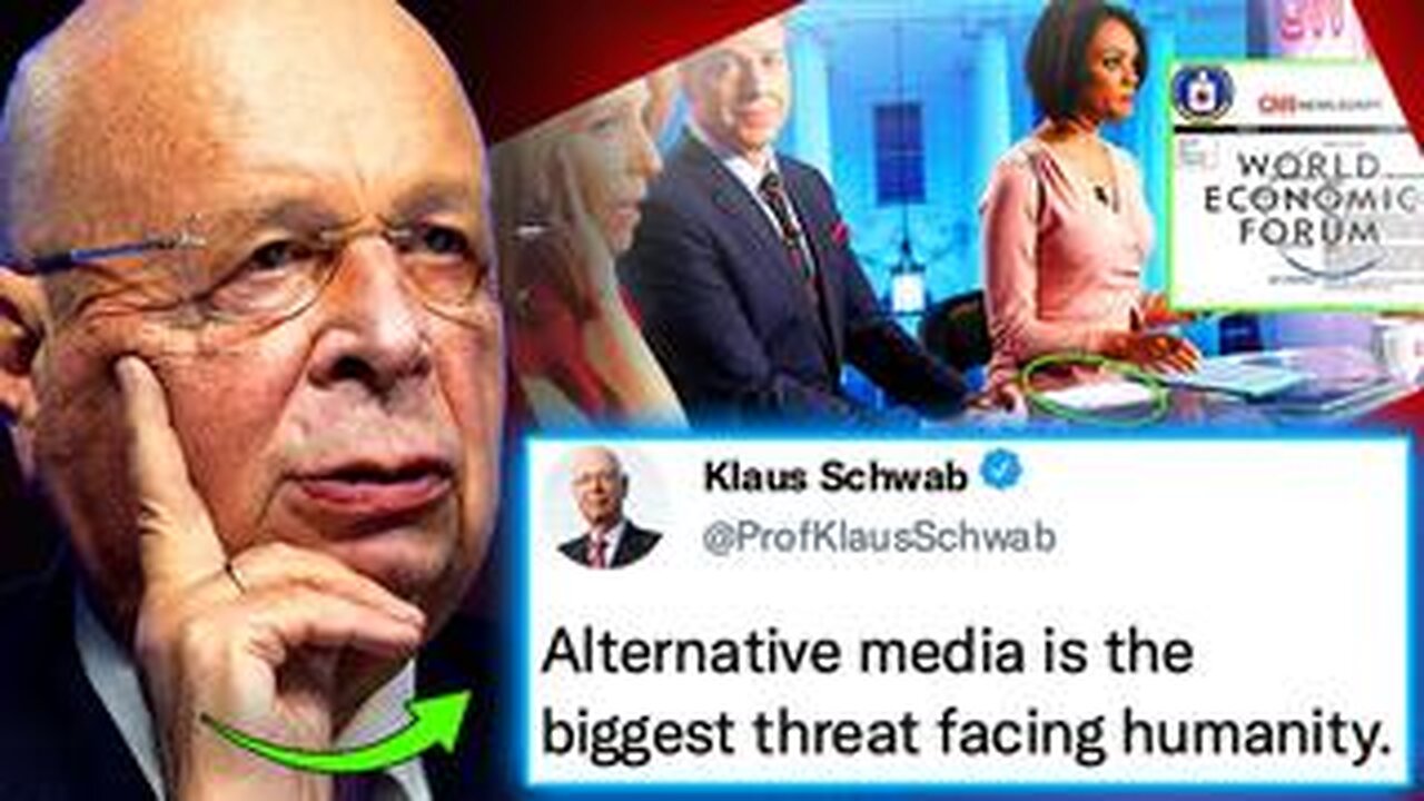 Klaus Schwab Brags About WEF 'Infiltrating' Every MSM Outlet In The World