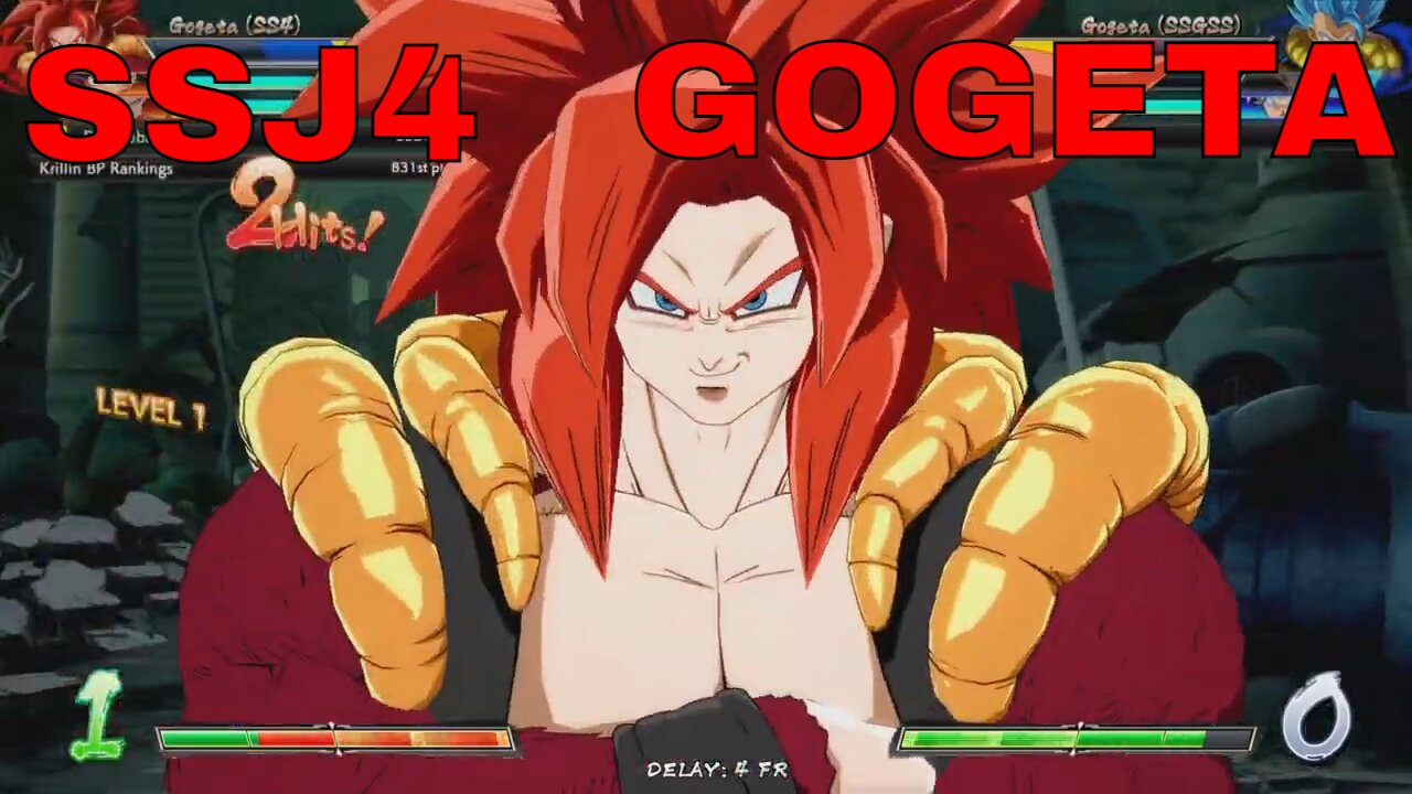 SSJ4 GOGETA IS UNBEATABLE!!! (DRAONBALL FIGHTERZ RANKED MATCHES)