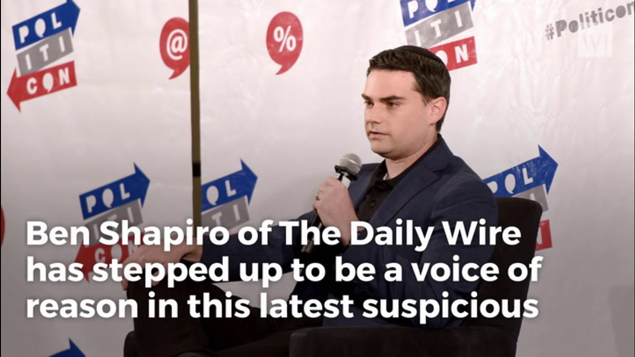 Ben Shapiro Issues the Best Response to the Suspicious Package Scare